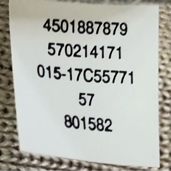 Chico’s rust brown floral sweater keyhole neck pullover sz 8/10 (Chico's 1) - Picture 10 of 12